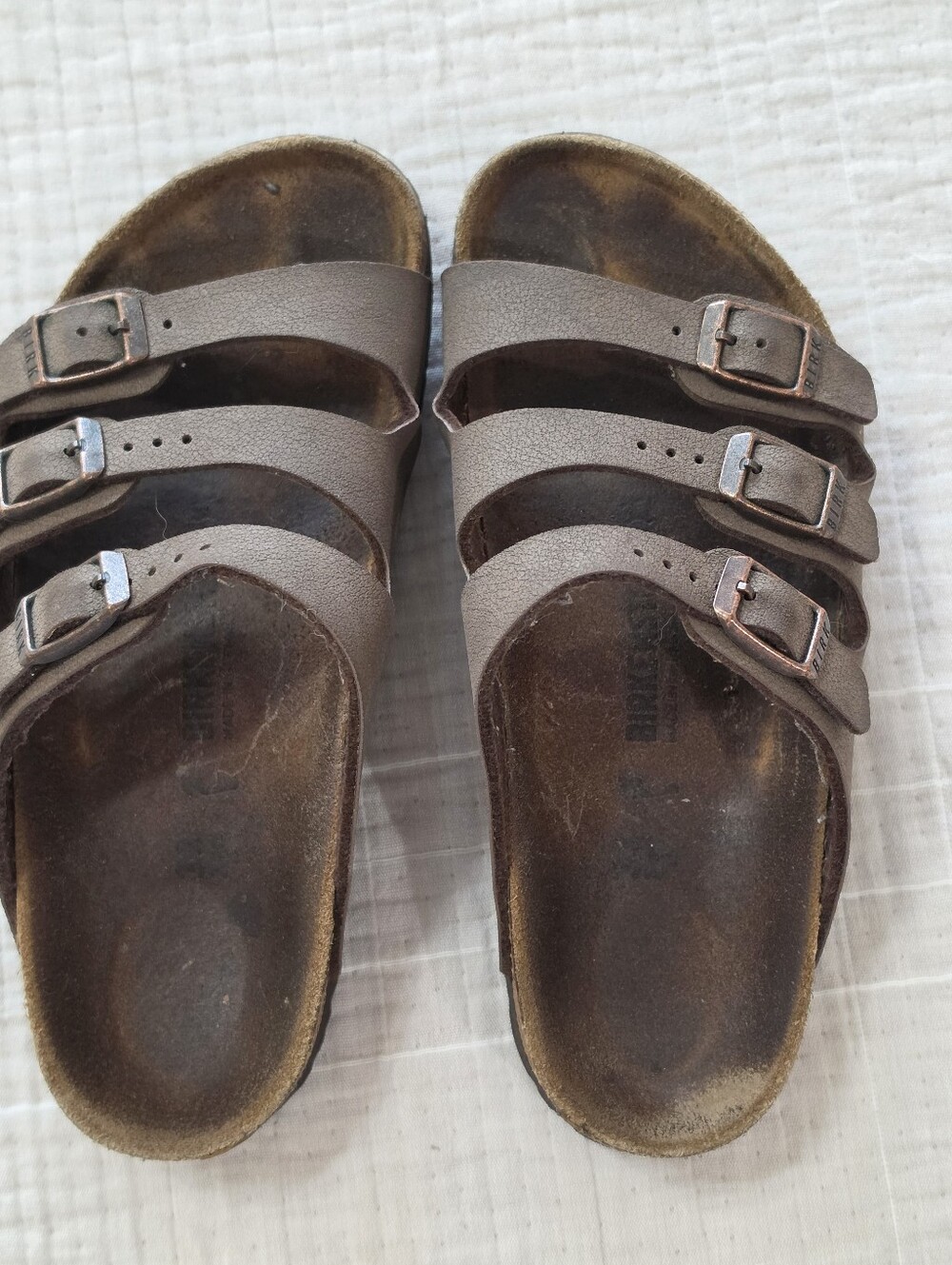 Birkenstock Florida Sandals, Three Adjustable Straps, Kids Size 33 (US 2/2.5)